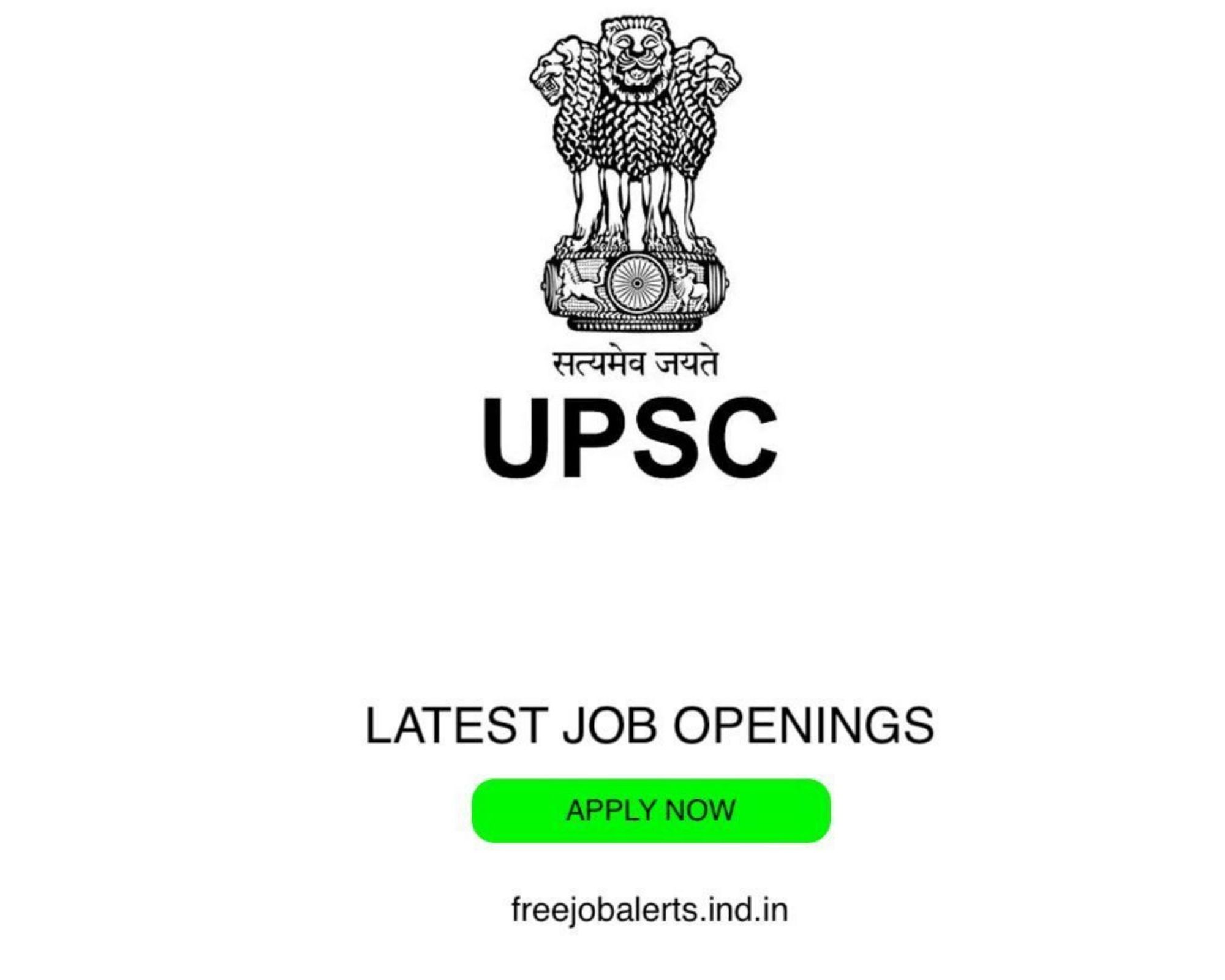 Latest Govt job openings - Free job alerts, Indian Govt Jobs