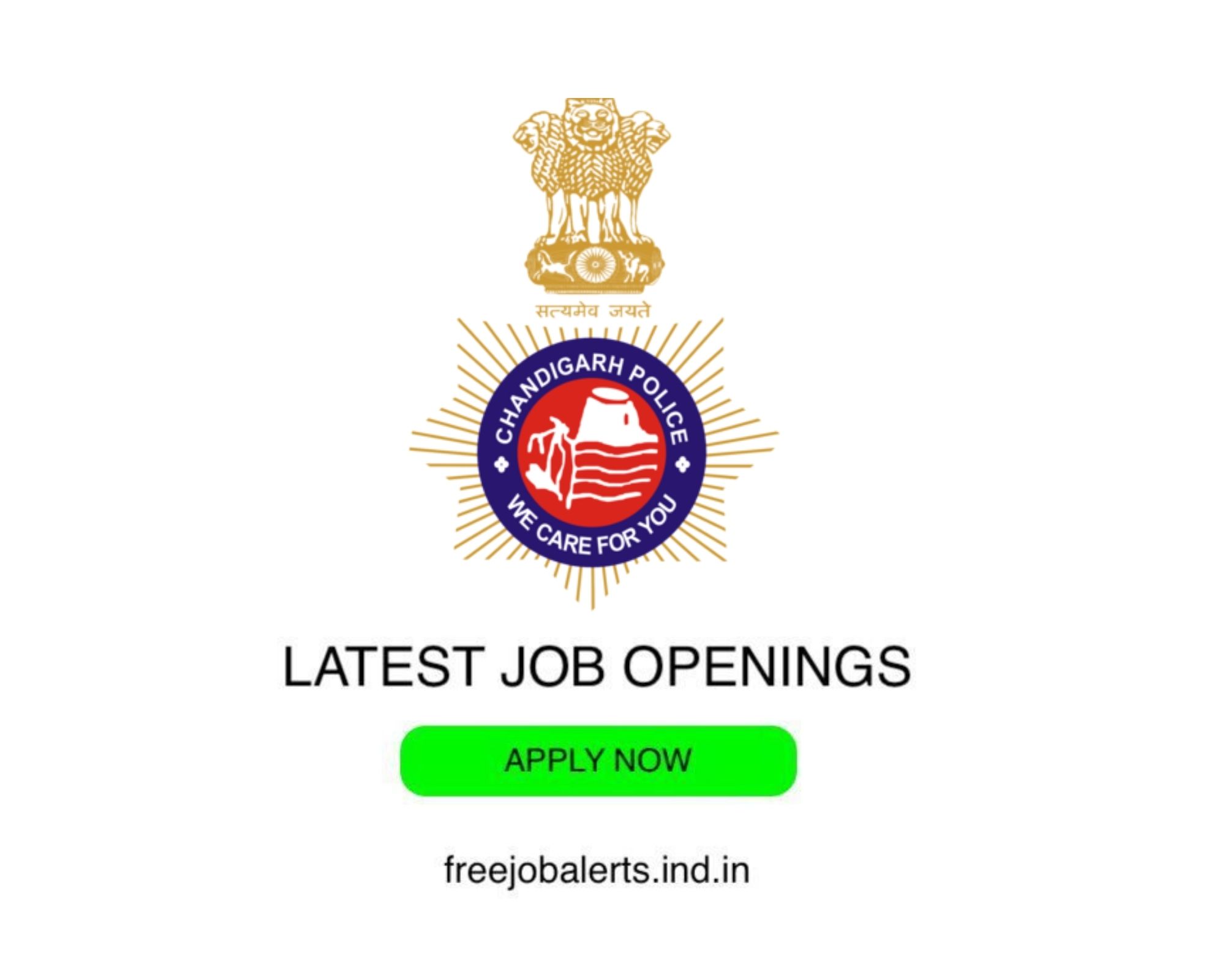 CG Police- Chandigarh Police- Latest Govt job openings - Free job alerts, Indian Govt Jobs - Free Job Alert