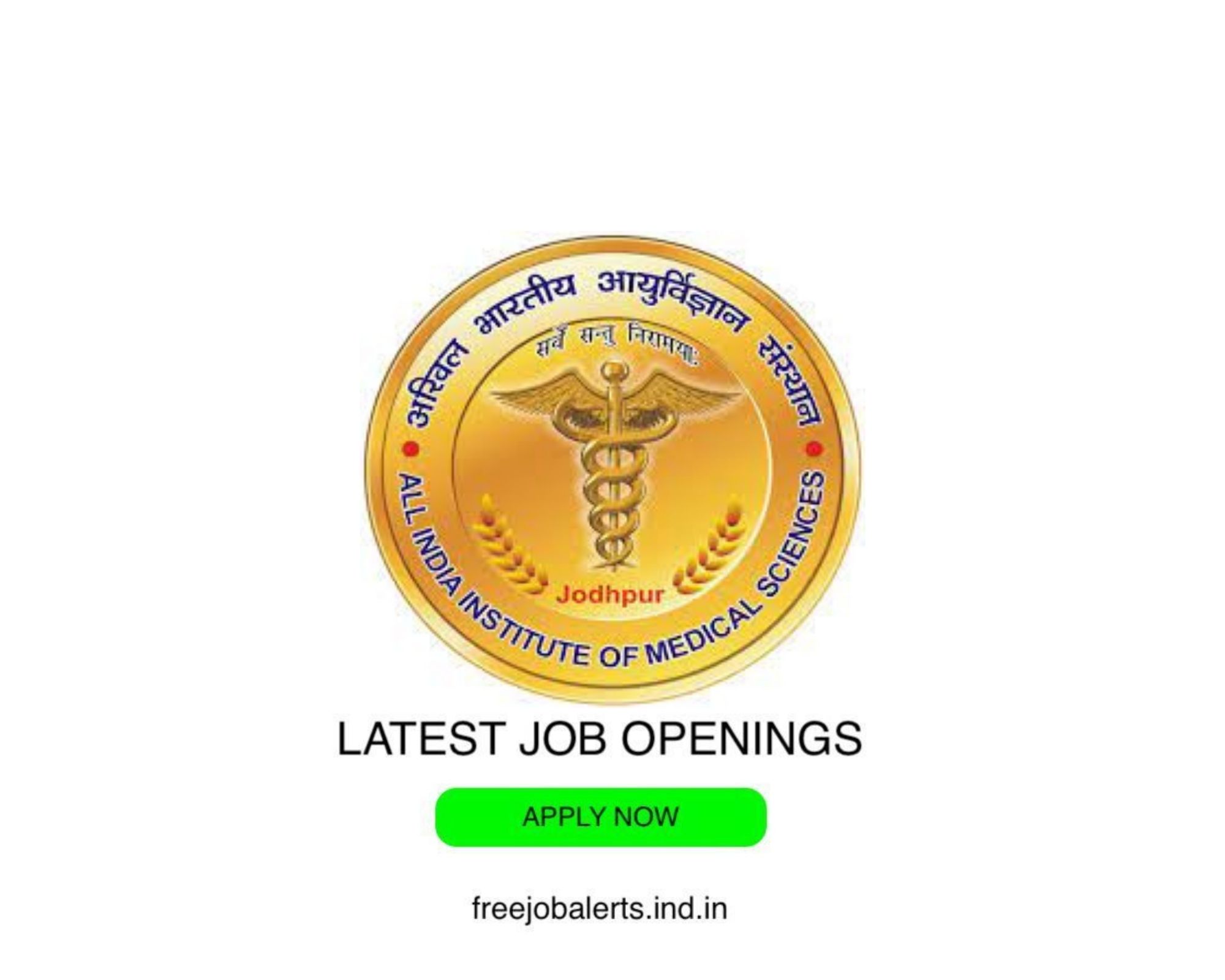 AIIMS- All India Institute of Medical Sciences- Latest Govt job openings - Free job alerts, Indian Govt Jobs