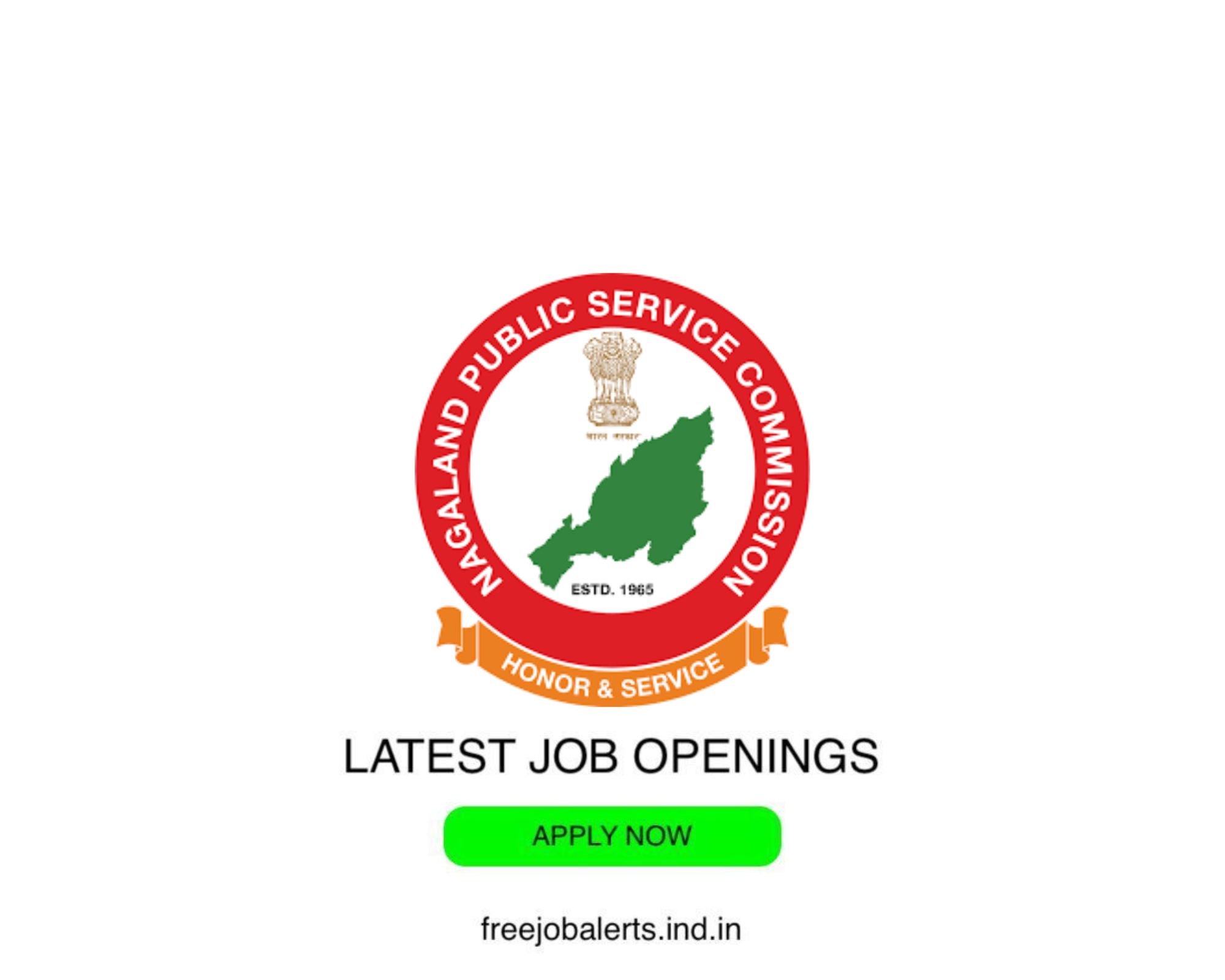 NPSC - Nagaland Public Commission Service -Latest Govt job openings - Free job alerts, Indian Govt Jobs