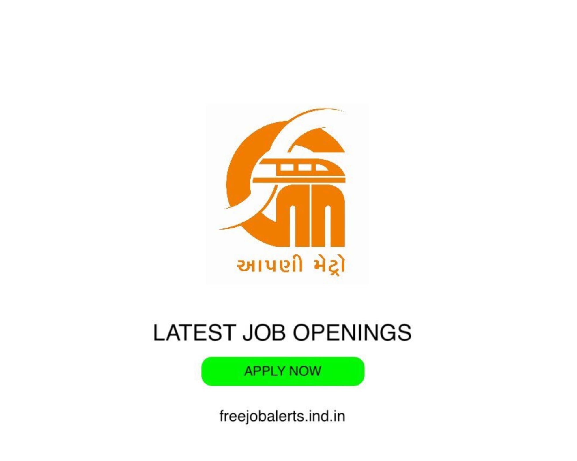 GMRC - Gujarat Metro Rail Corporation - Latest Govt job openings - Free job alerts, Indian Govt Jobs