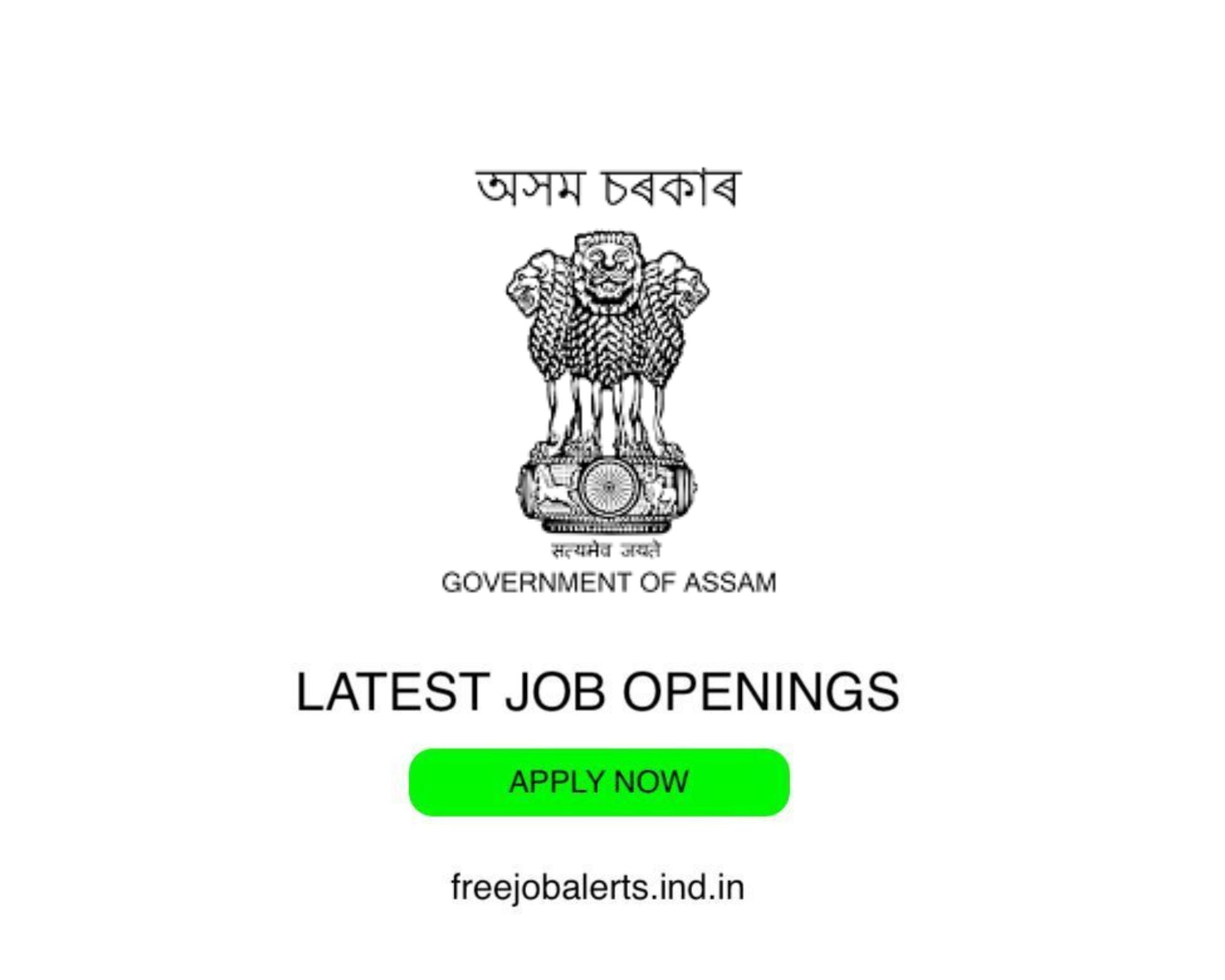 DSE Assam- Directorate of Secondary Education Assam - Latest Govt job openings - Free job alerts, Indian Govt Jobs
